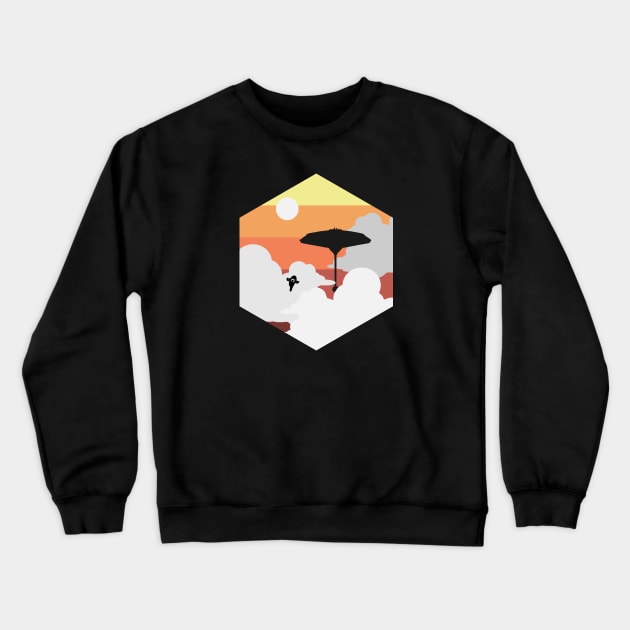 Cloud City Life Crewneck Sweatshirt by xwingxing